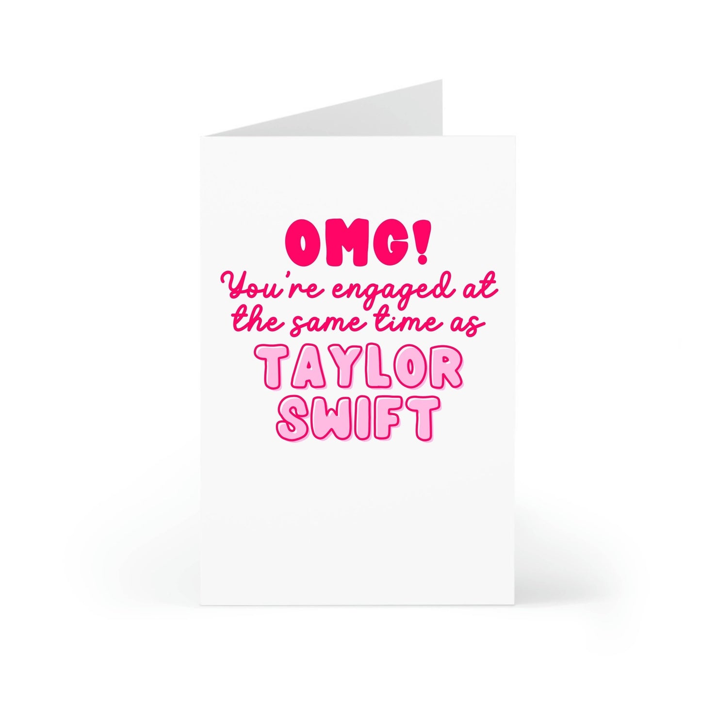 Taylor Swift Engagement Card - SPARROW