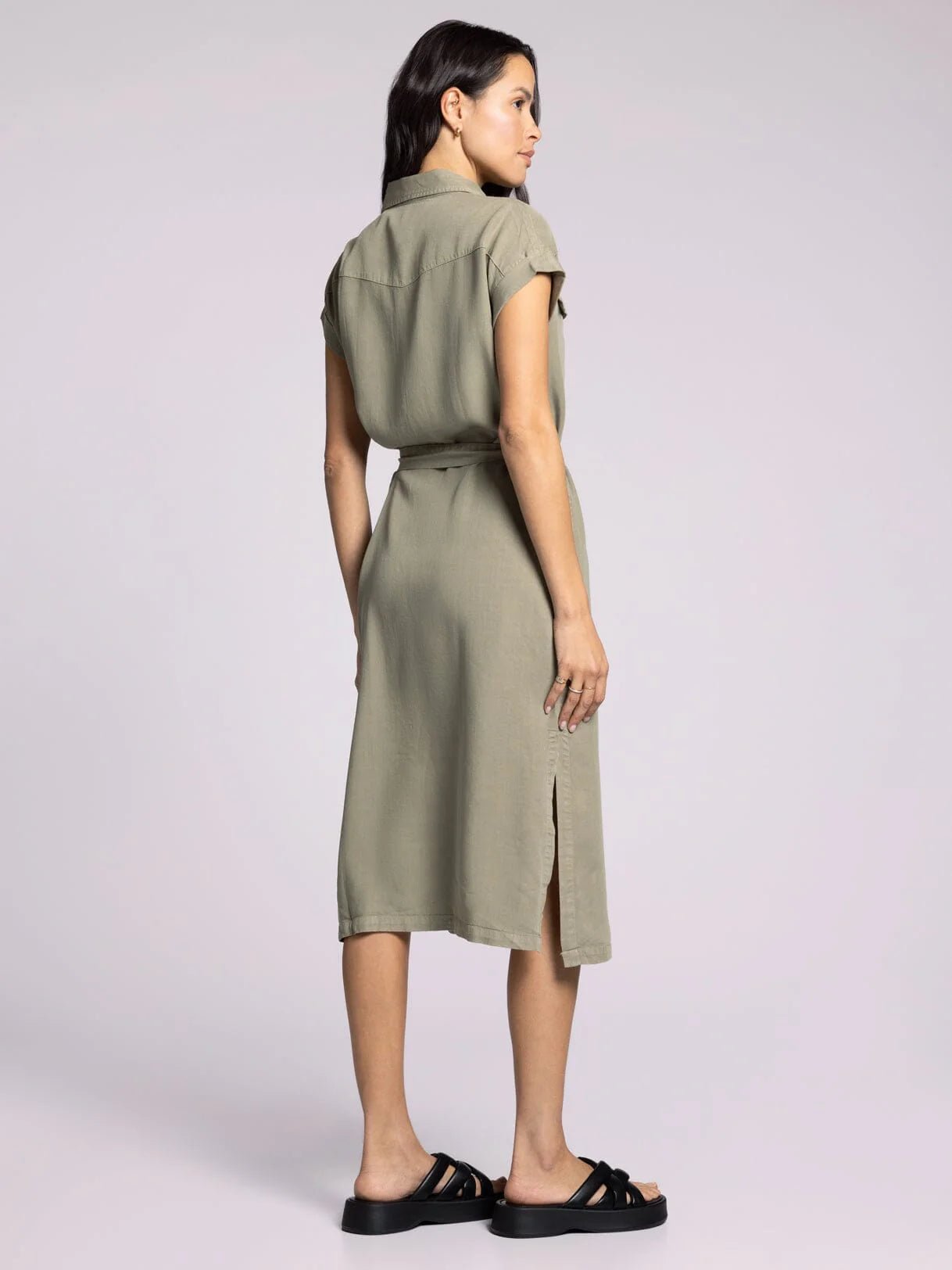 Tillie Dress - Sage - SPARROW