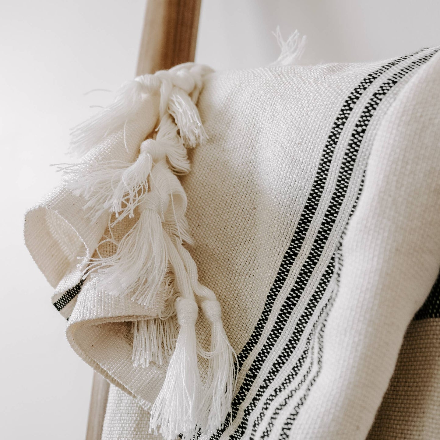 Turkish Cotton Hand Towel, Multi Stripe - SPARROW