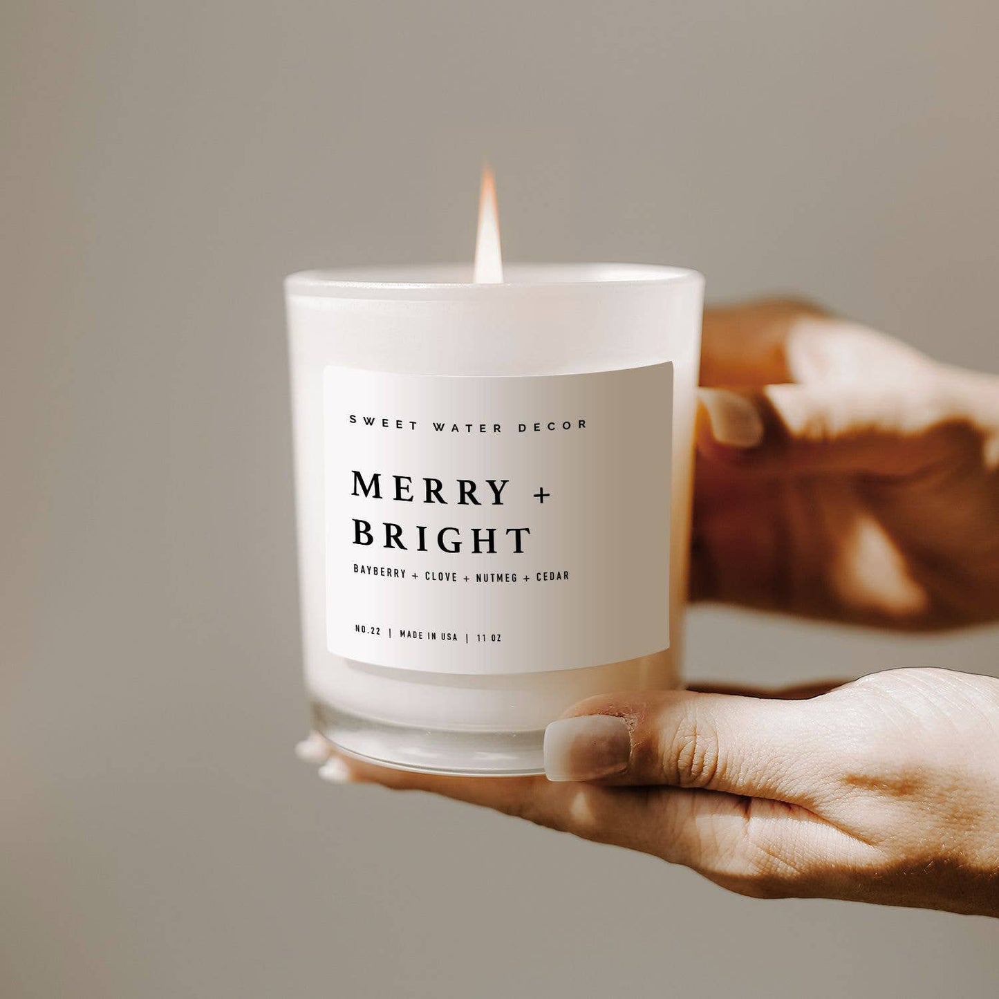 Merry and Bright 11 oz Soy Candle