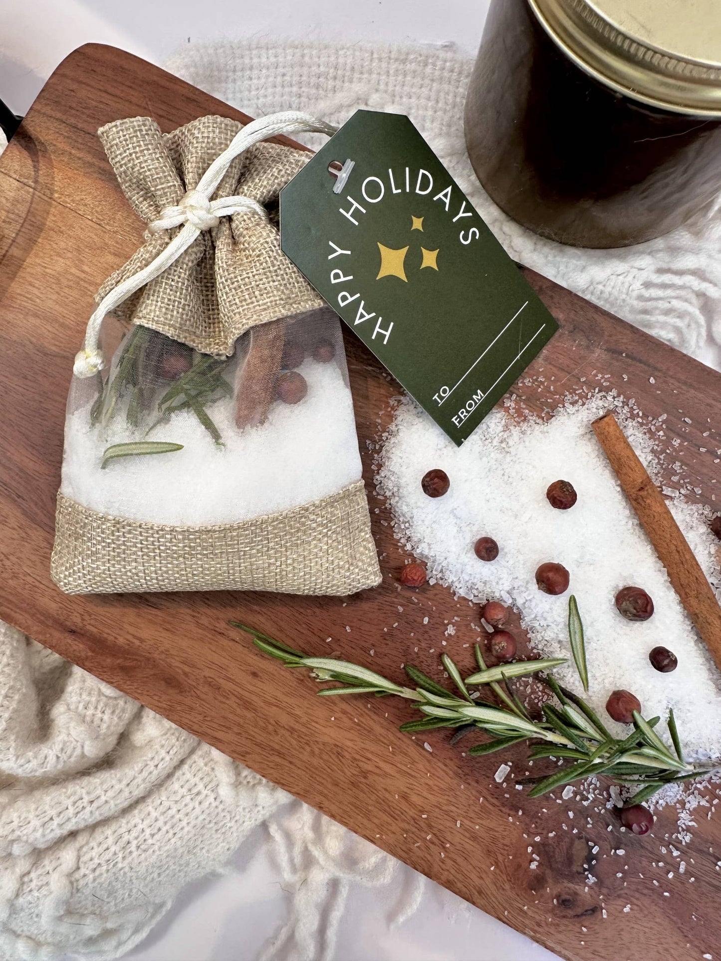 Festive Bath Soaks -Stocking Stuffers & Christmas Ornaments