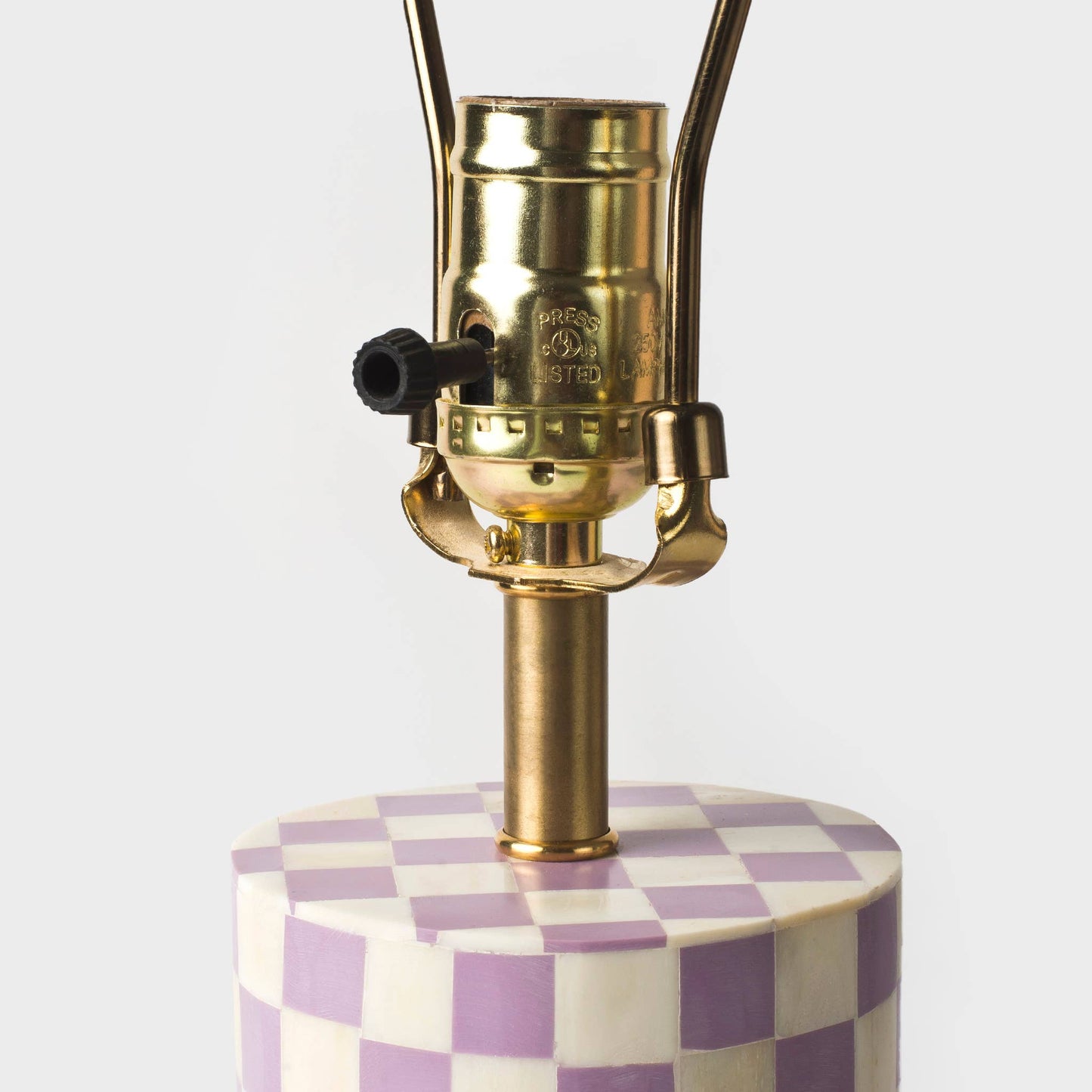 Checker Table Lamp