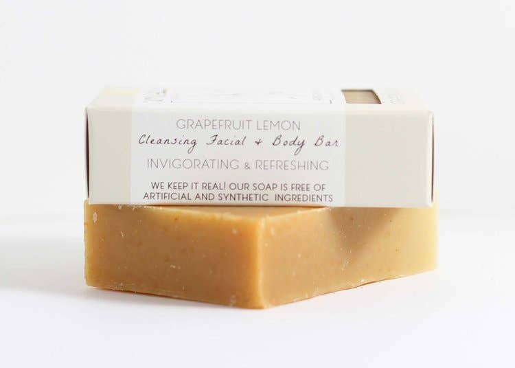 Grapefruit Lemon Bar Soap - Brightening