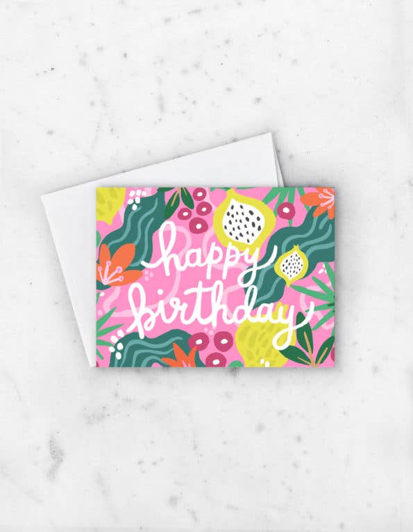 Fruity Birthday Card