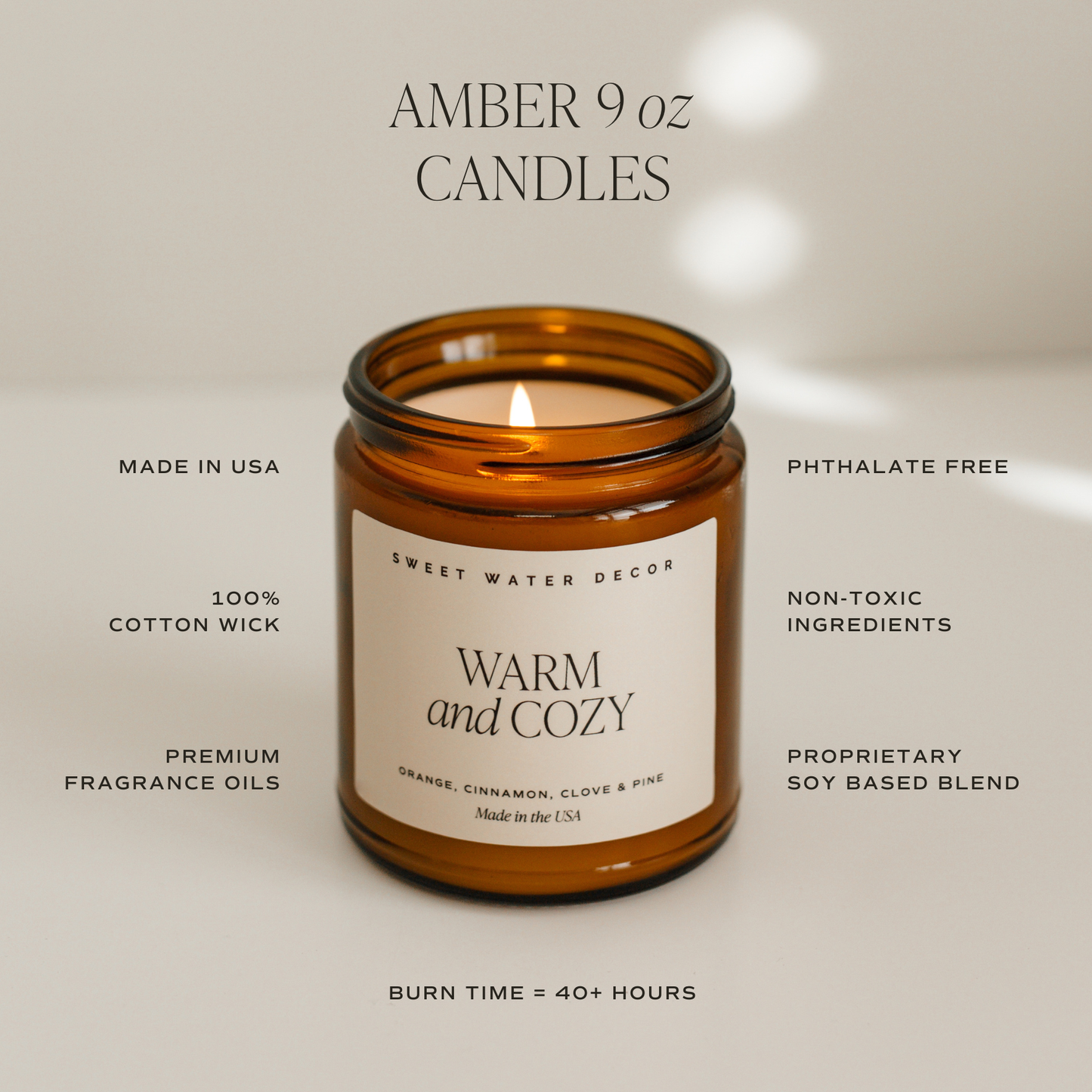 Stress Relief 9 oz Soy Candle