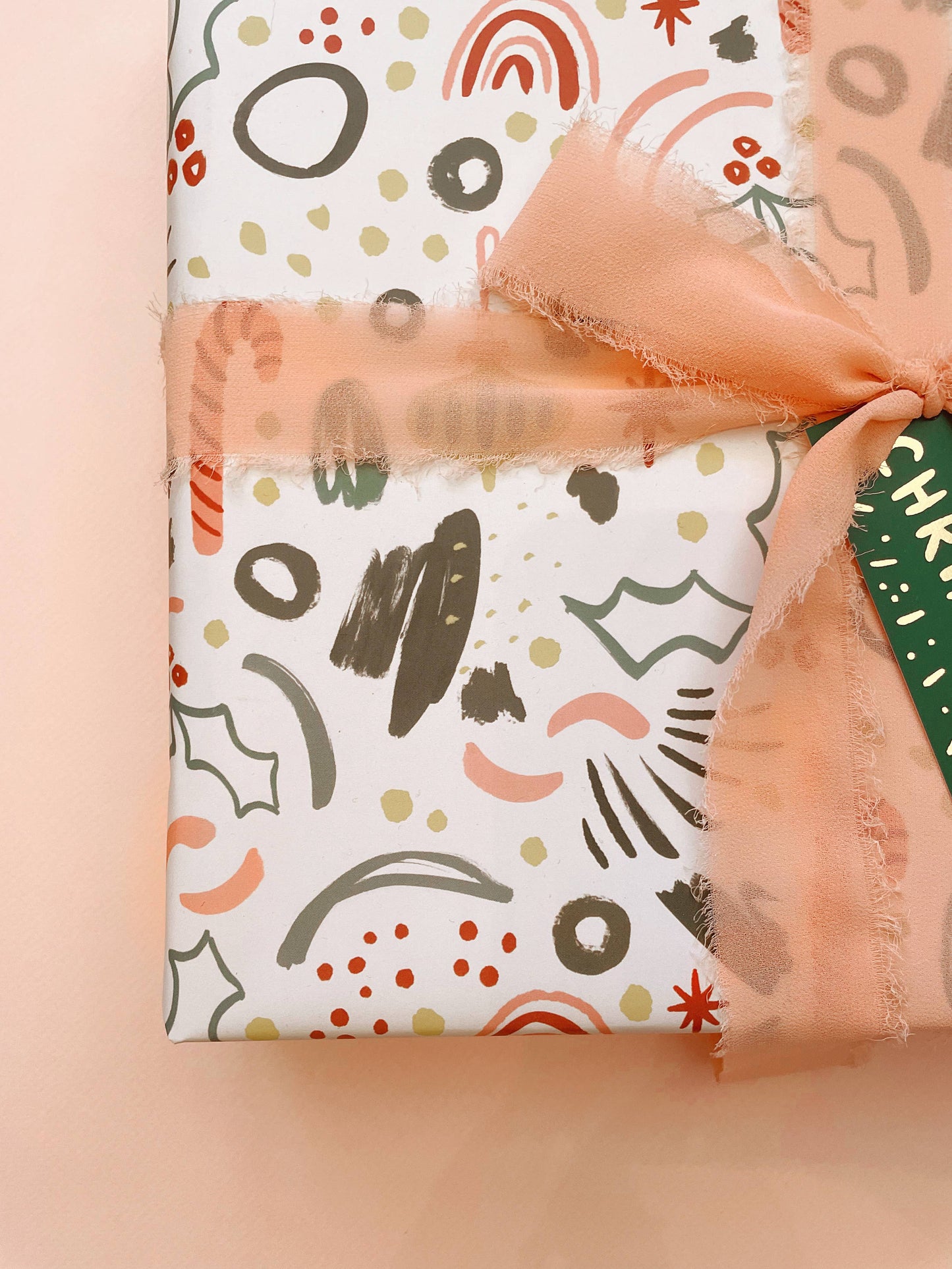 Abstract Wrapping Paper - 3 Sheet Roll