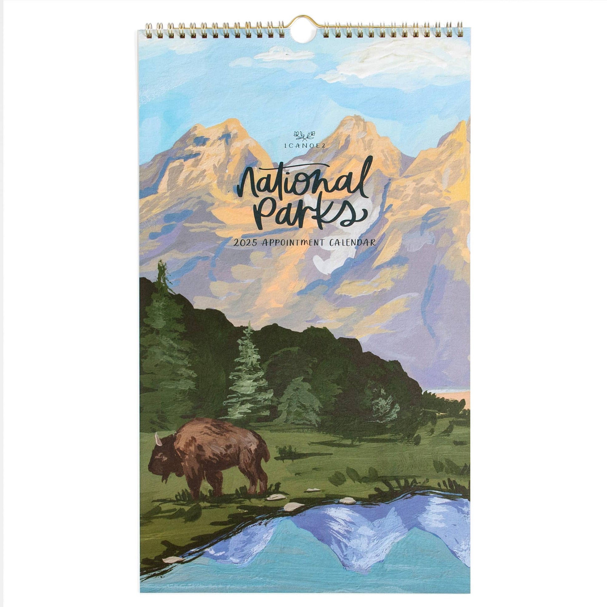 2025 National Parks Wall Calendar - SPARROW