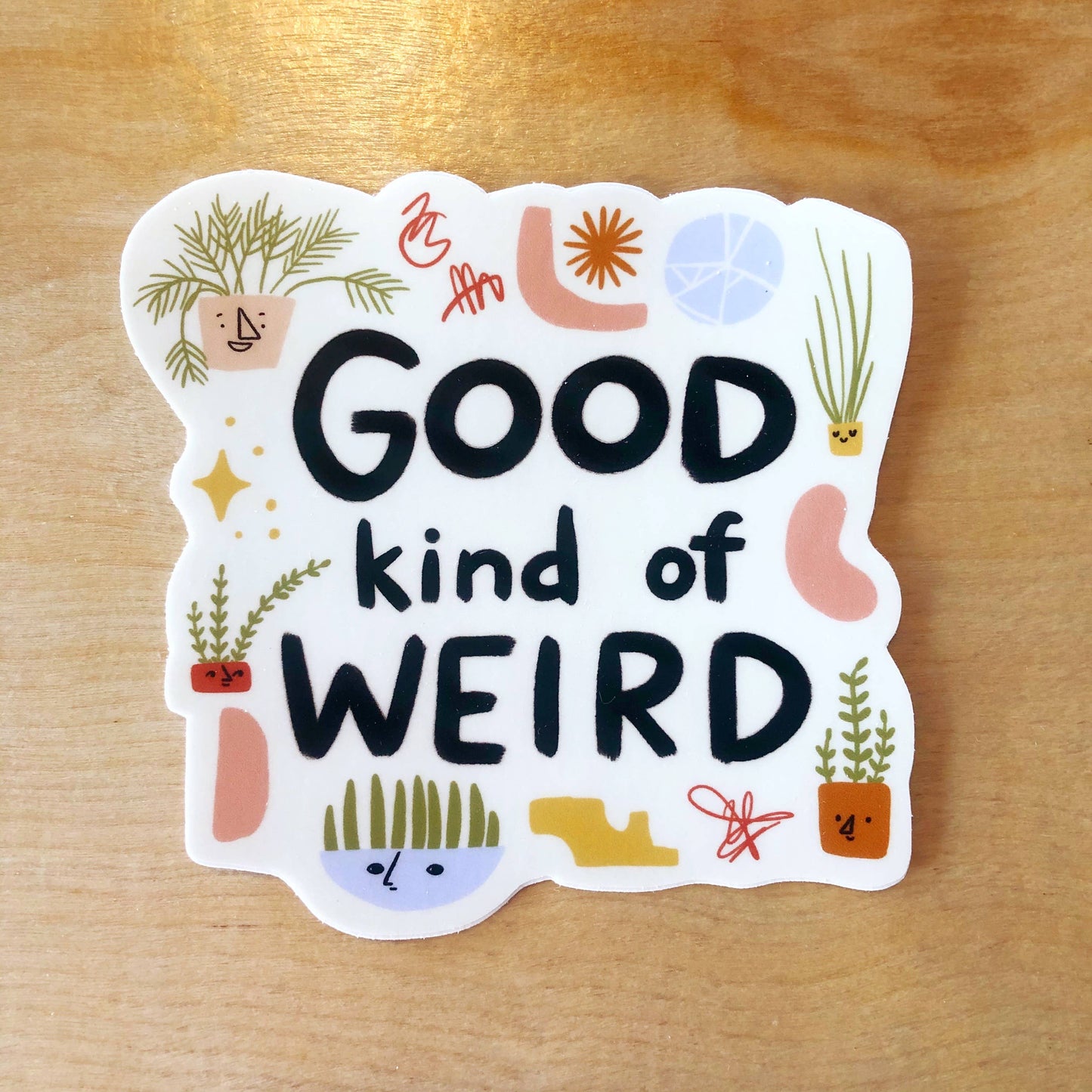 Good Kind of Weird Vinyl Sticker