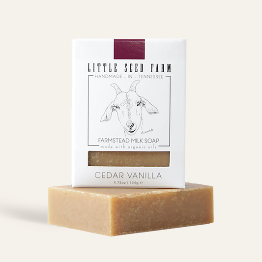 Cedar Vanilla Bar Soap - Warm & Woodsy