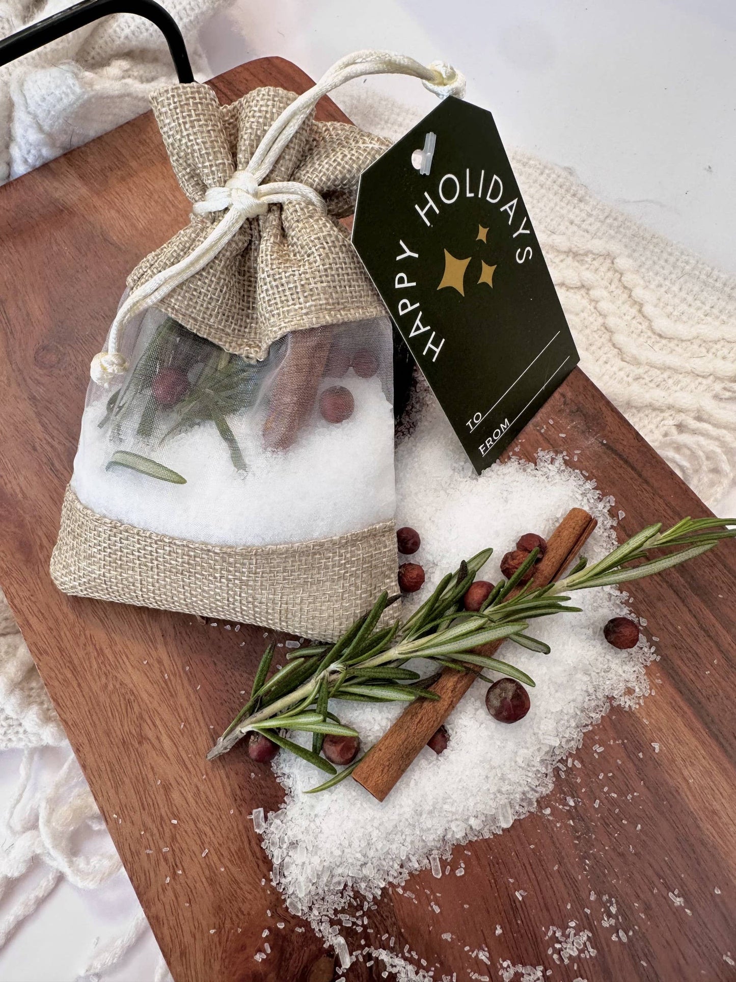 Festive Bath Soaks -Stocking Stuffers & Christmas Ornaments