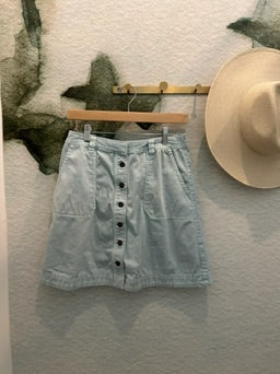 Preloved Pilcro and the Letterpress Mini Skirt