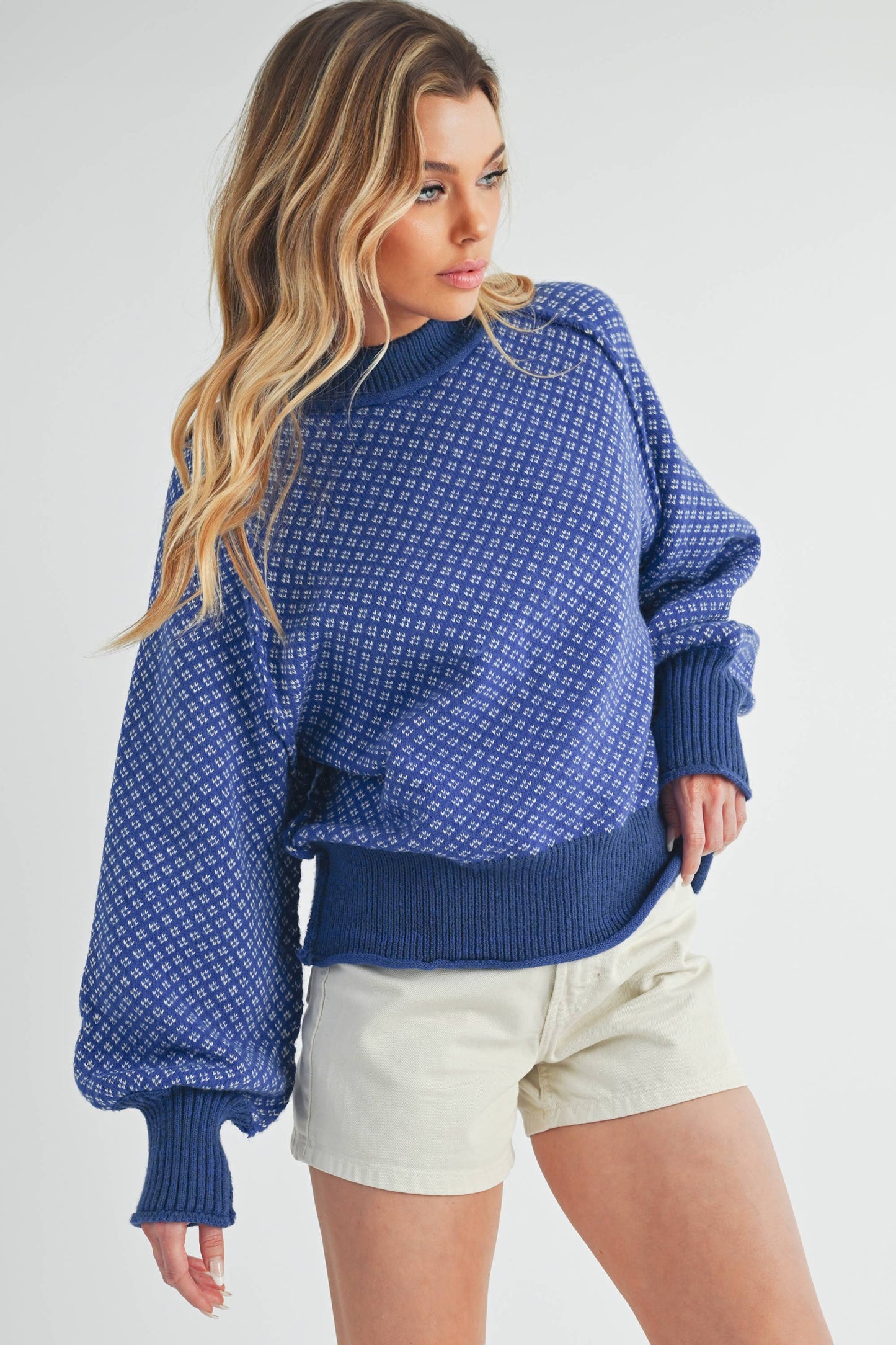 Carter Sweater - Blue