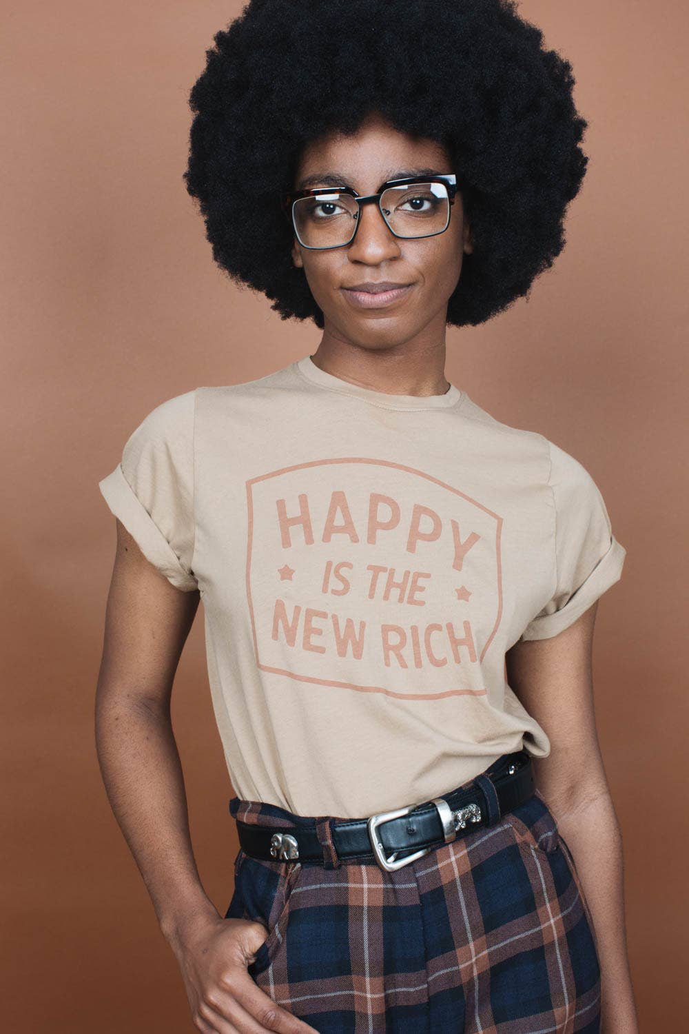 Happy is the New Rich | Unisex Tee