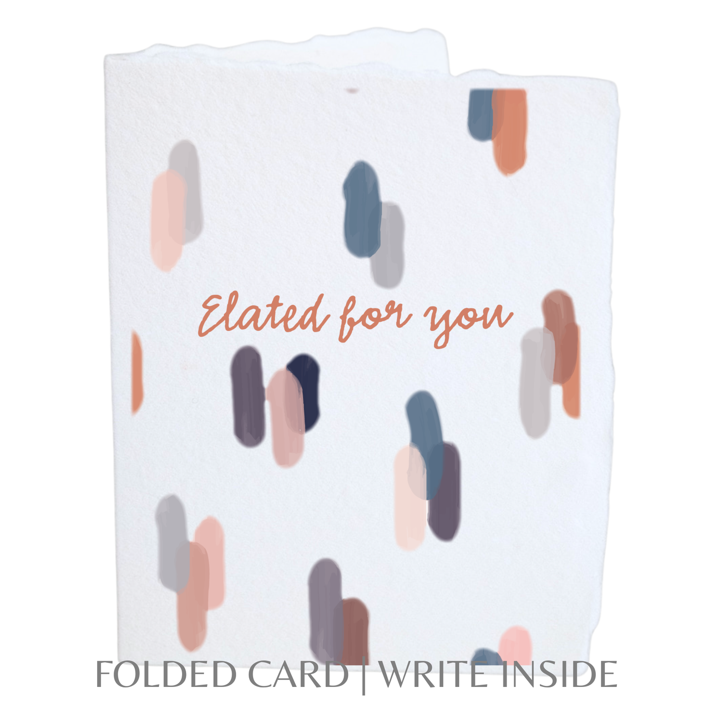 Elated for You | Eco-Friendly Congrats Greeting Card