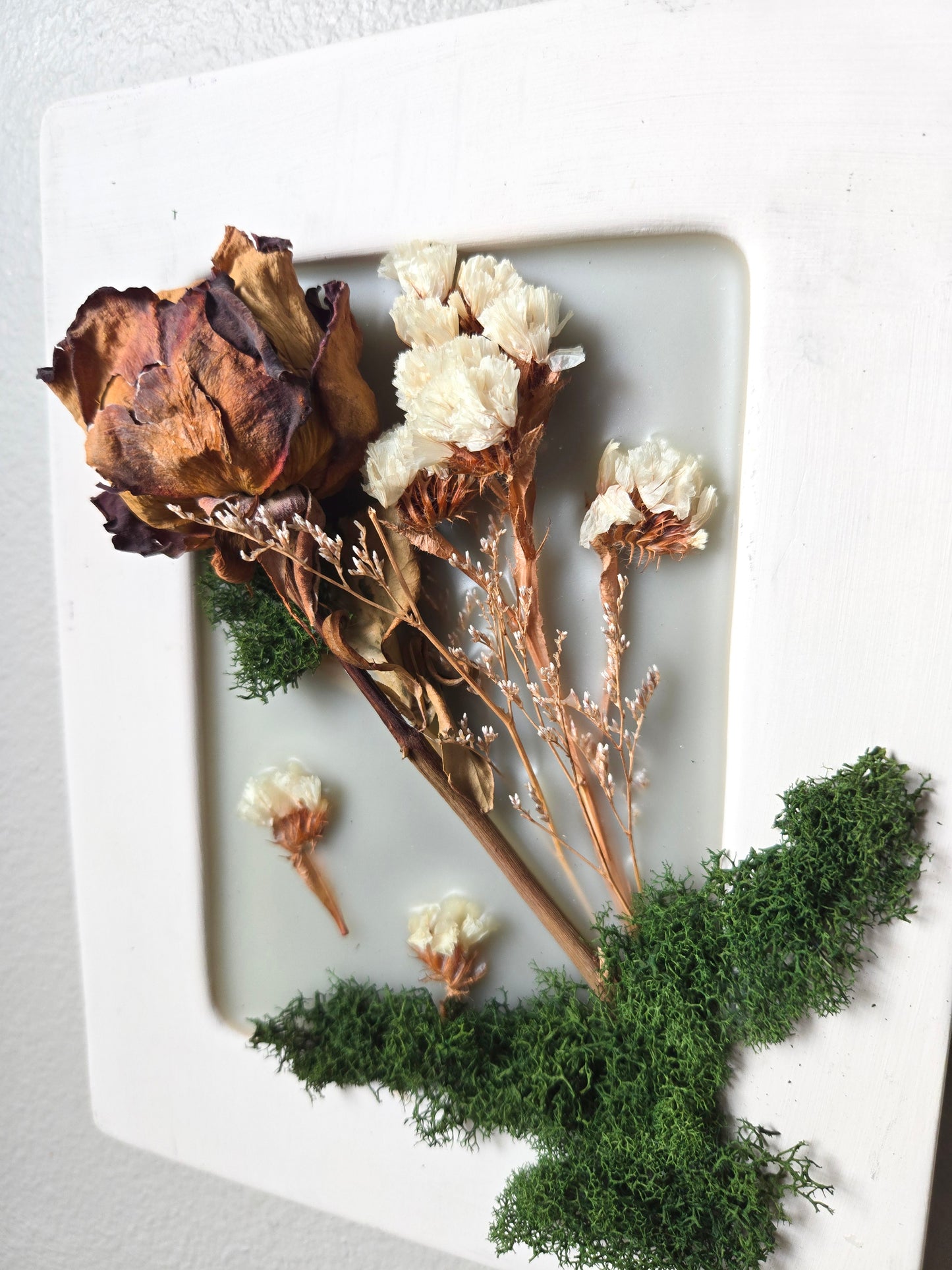 Resilient Rose Encaustic Original by Werks of Art