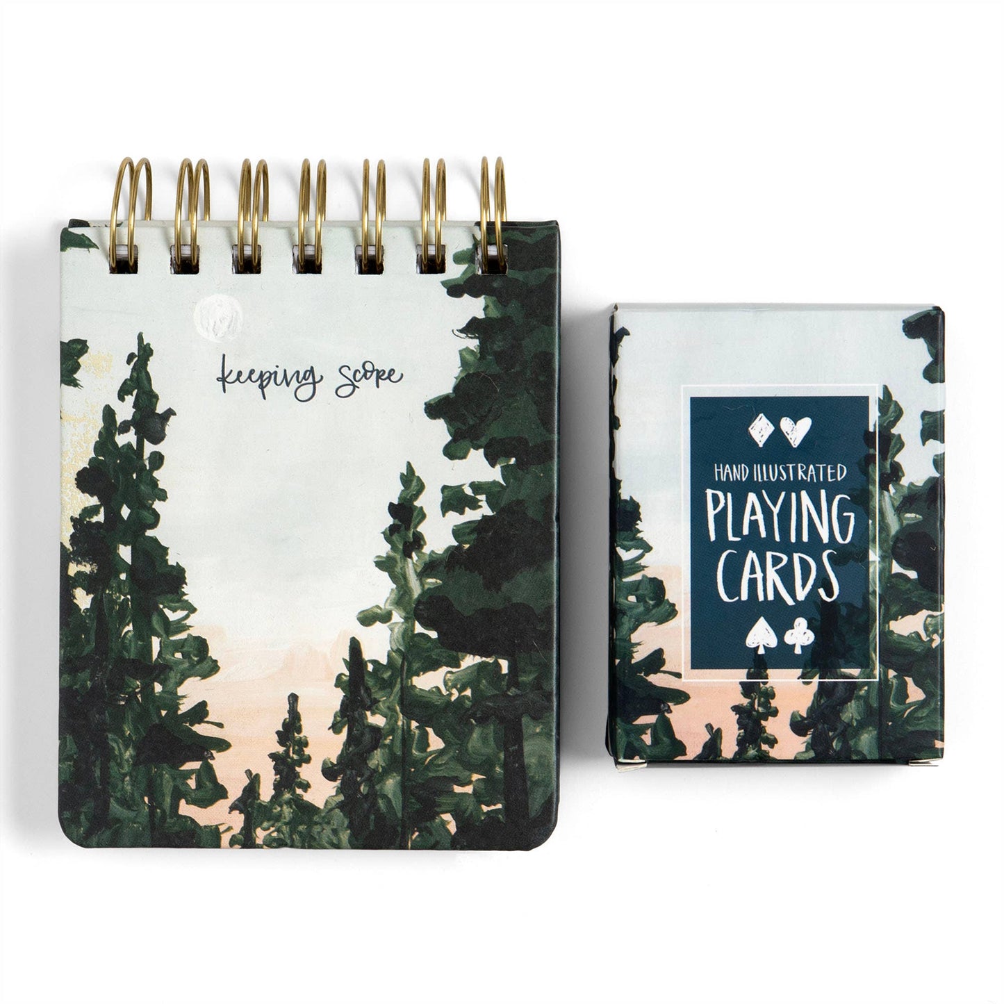 Forest Landscape Playing Card Set