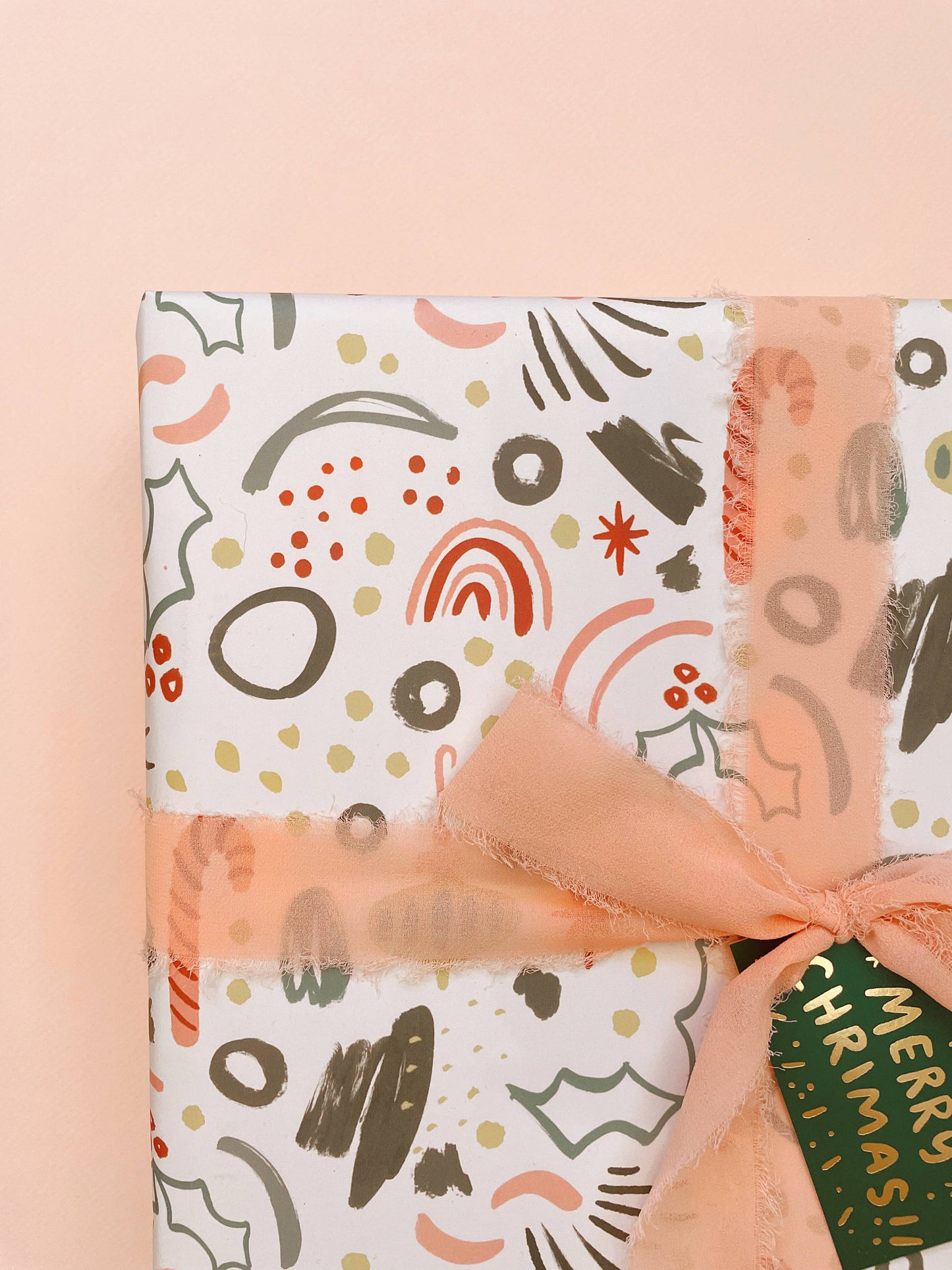 Abstract Wrapping Paper - 3 Sheet Roll