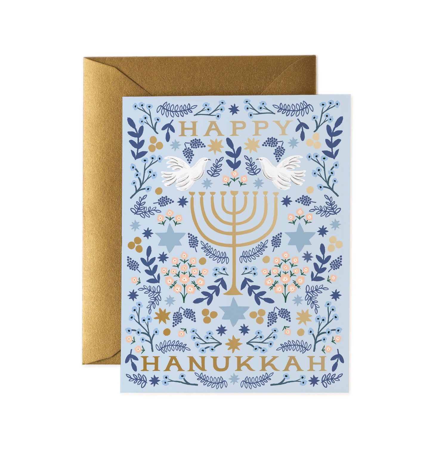 Hanukkah Menorah Card