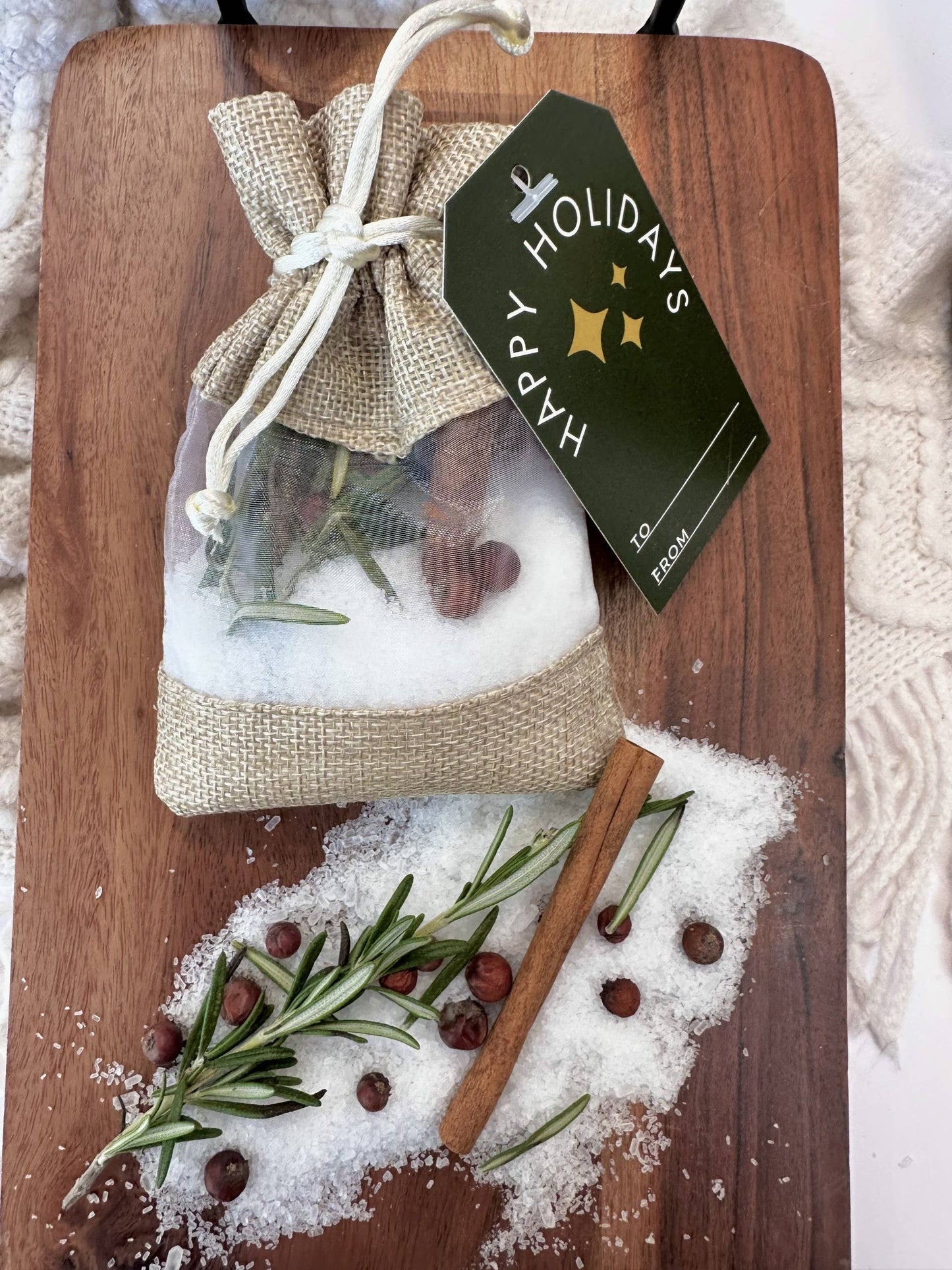 Festive Bath Soaks -Stocking Stuffers & Christmas Ornaments