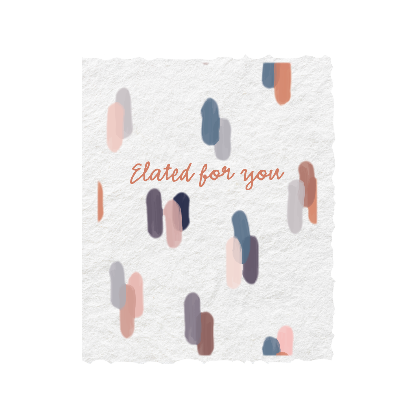 Elated for You | Eco-Friendly Congrats Greeting Card