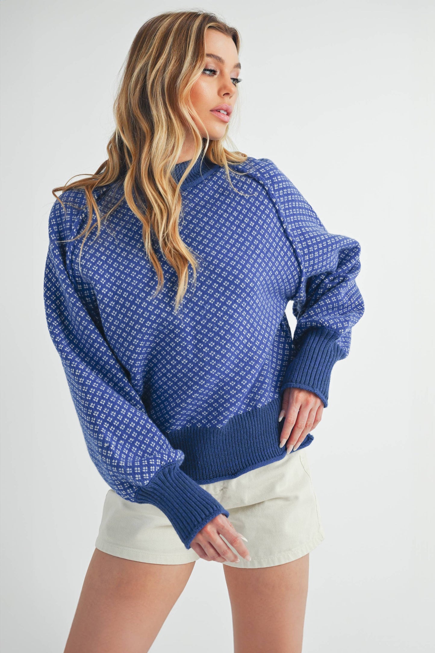 Carter Sweater - Blue