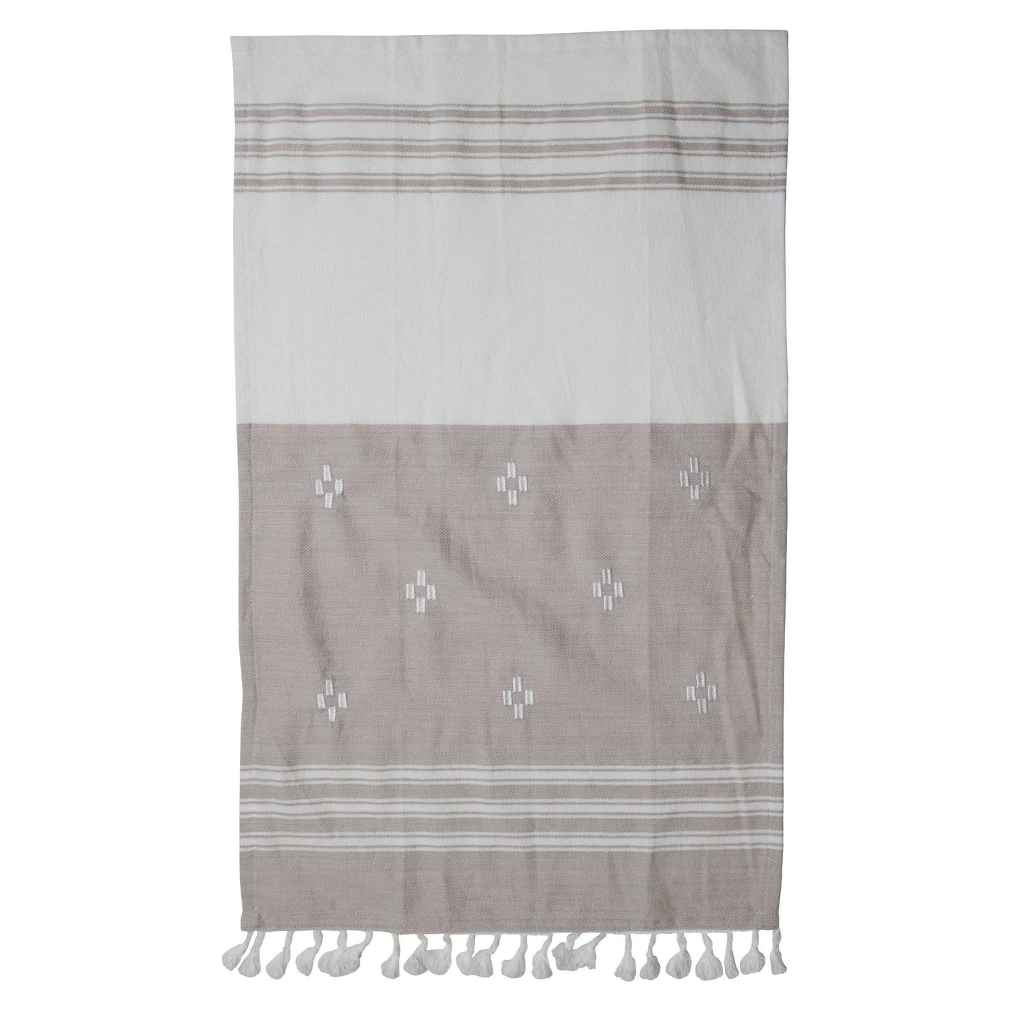 Sunny Tea Towel Gray