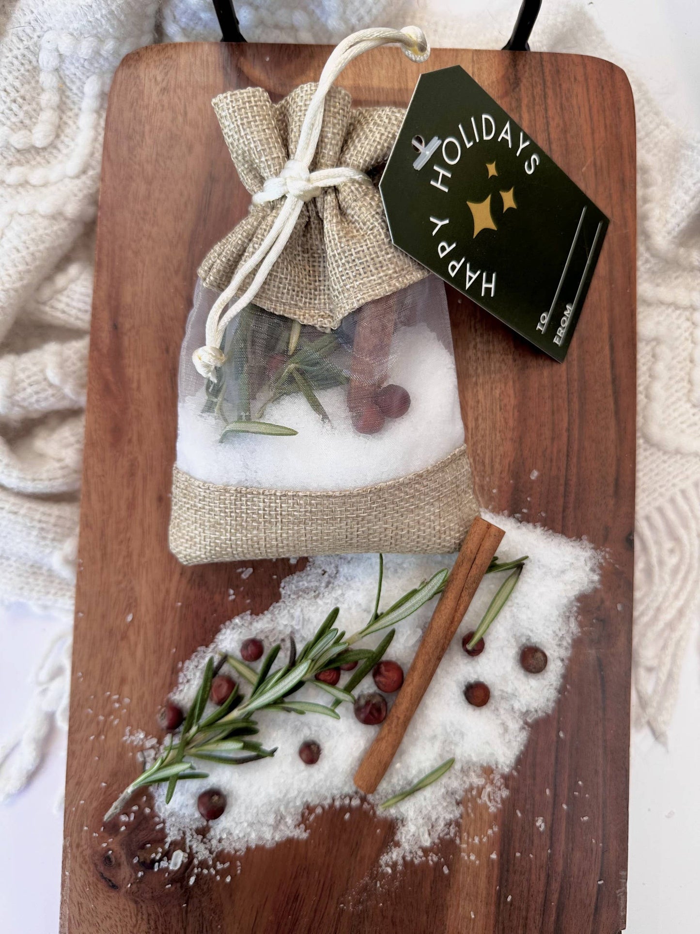 Festive Bath Soaks -Stocking Stuffers & Christmas Ornaments