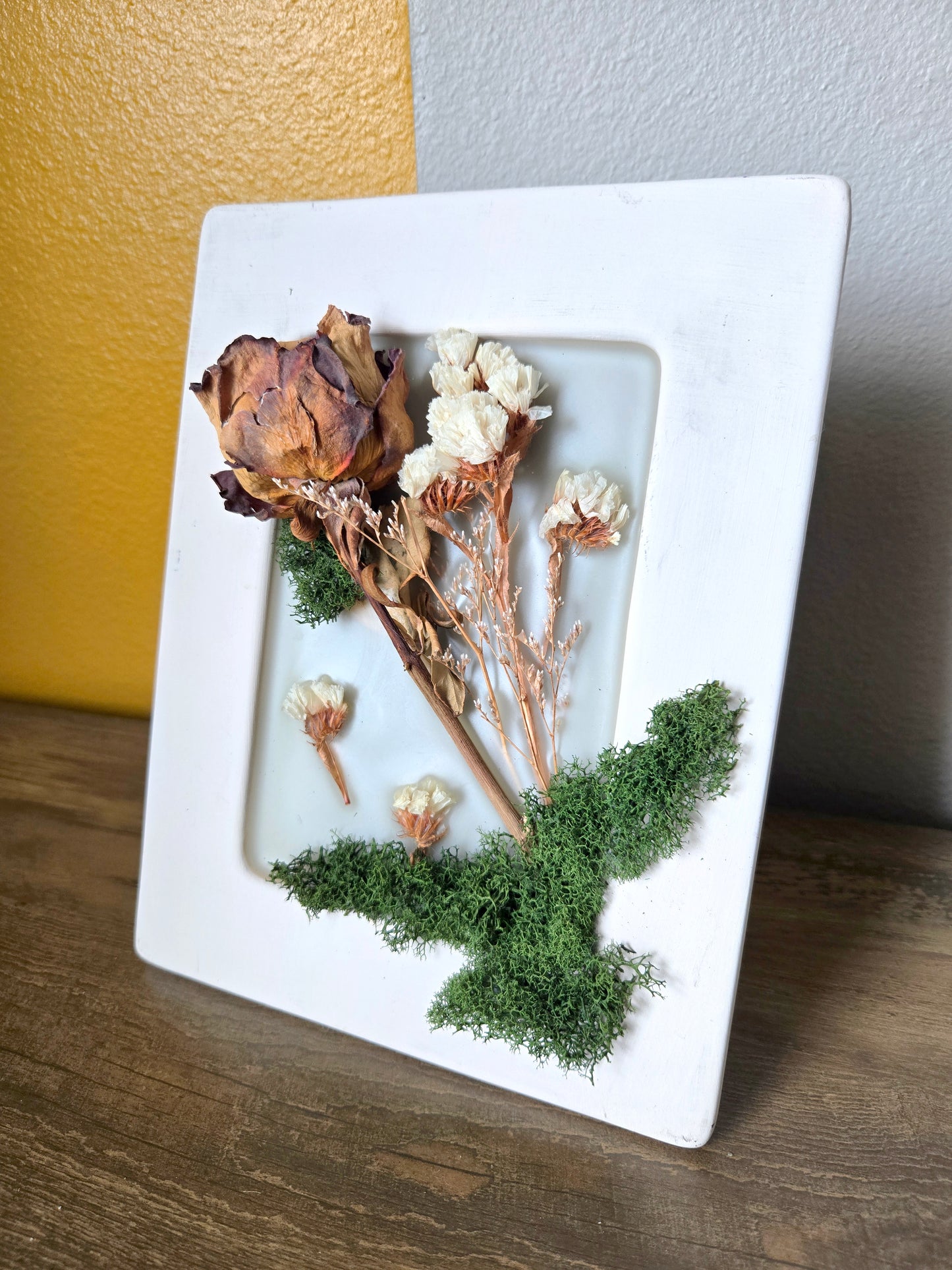 Resilient Rose Encaustic Original by Werks of Art