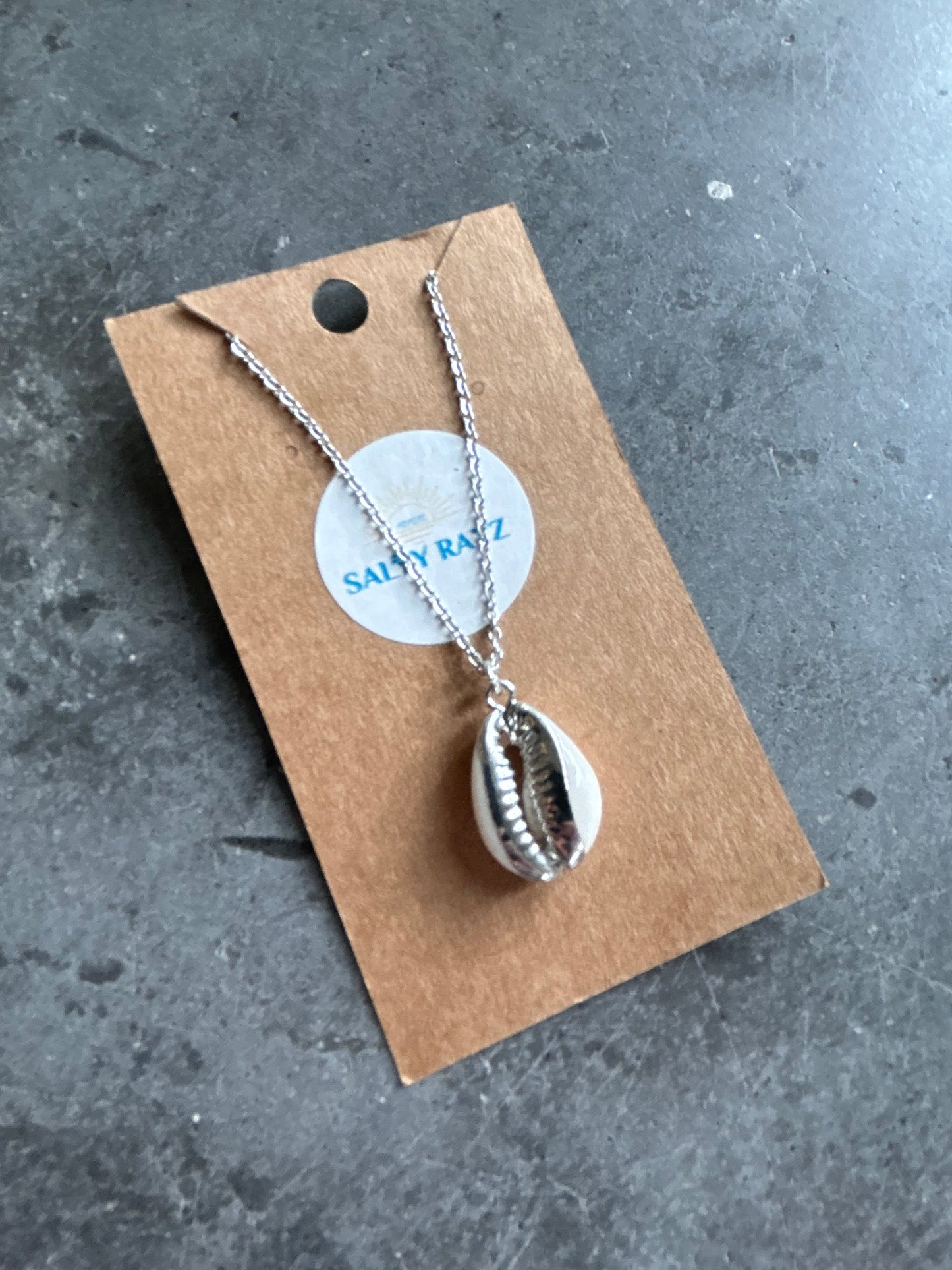 Salty Rayz Coastal Cowrie Necklace SS