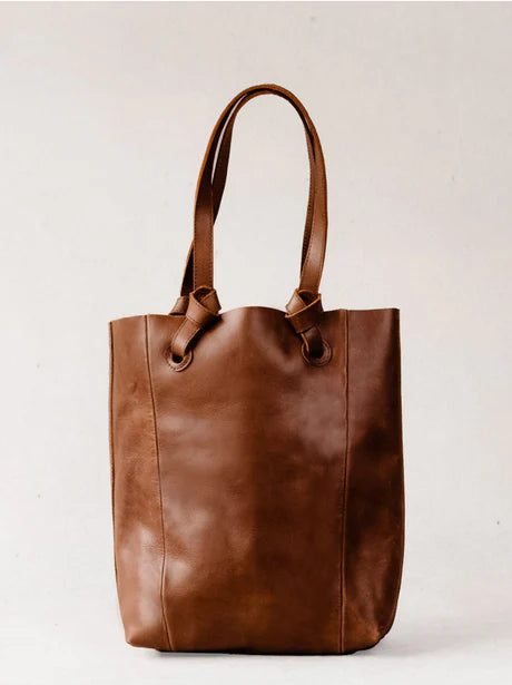 ABLE Cait Knotted Tote - Whiskey