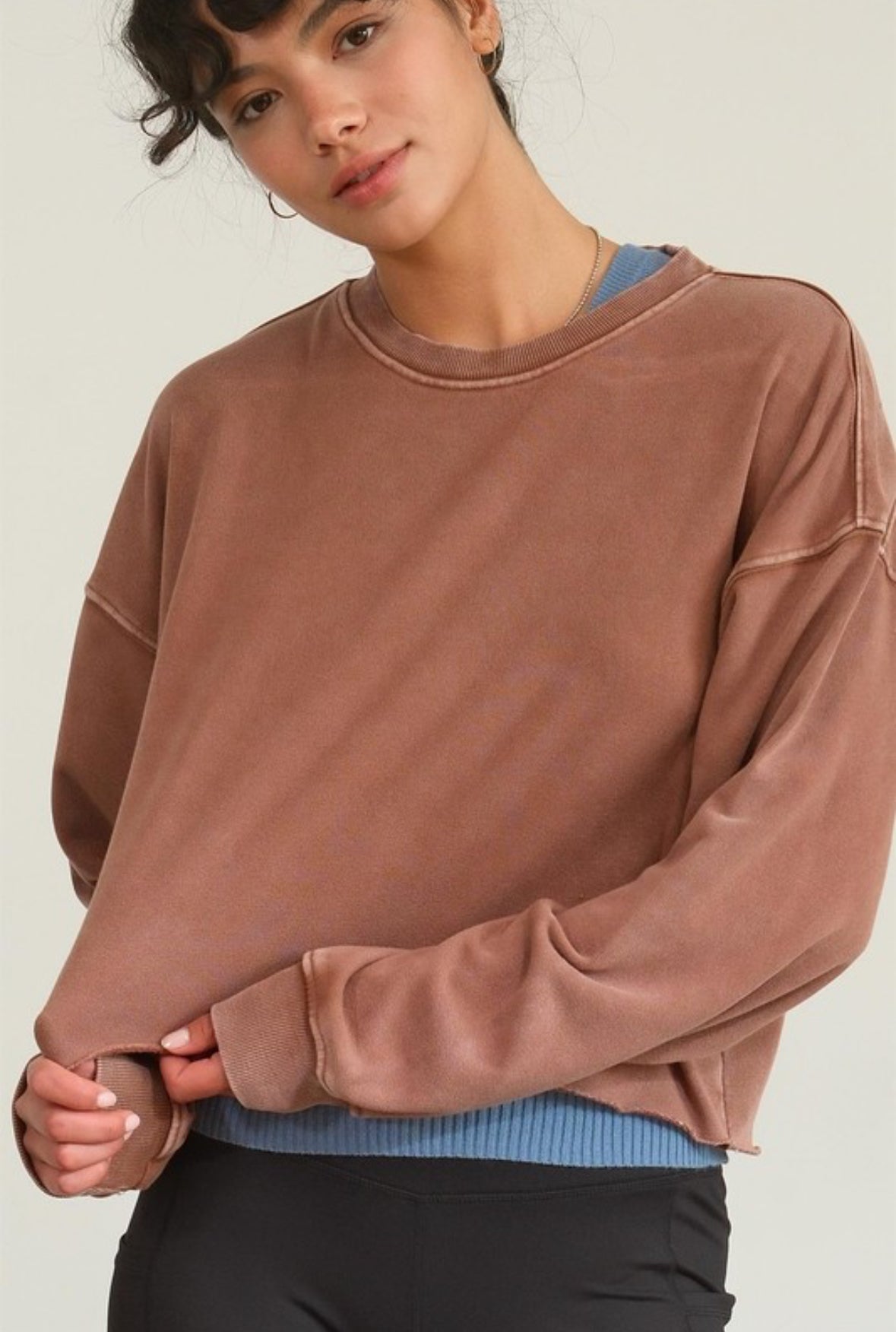 Kat Sweatshirt - Chestnut