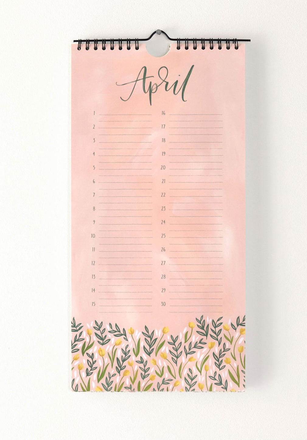 Meadow Birthday Calendar