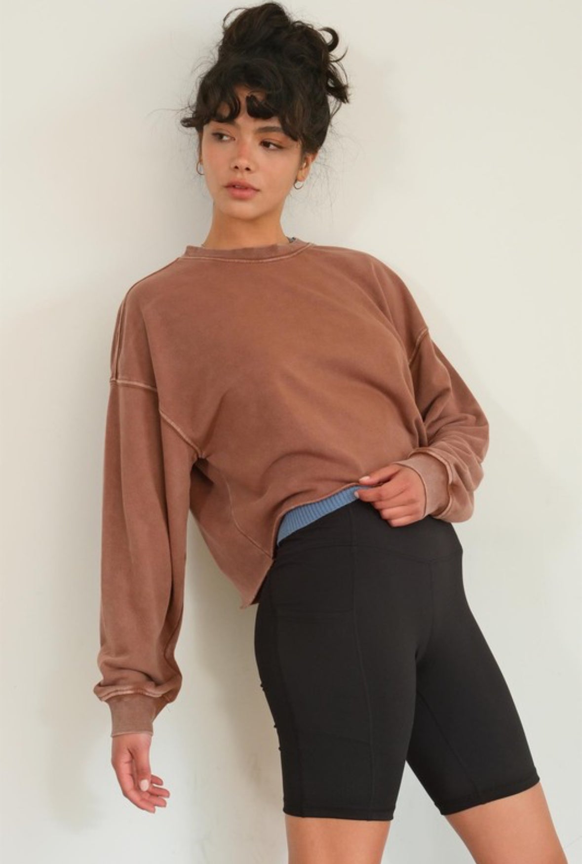 Kat Sweatshirt - Chestnut