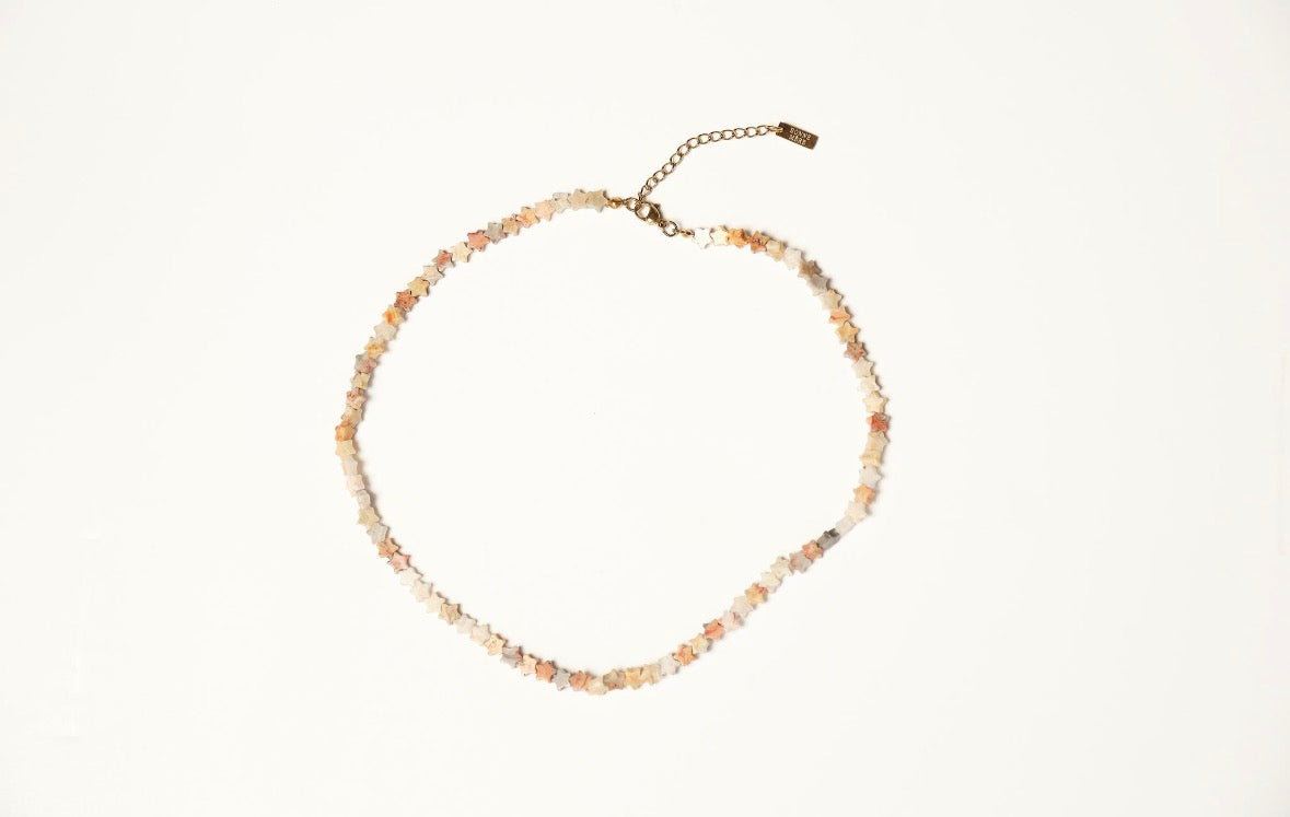 Bonne Mere Poppy Star Necklace