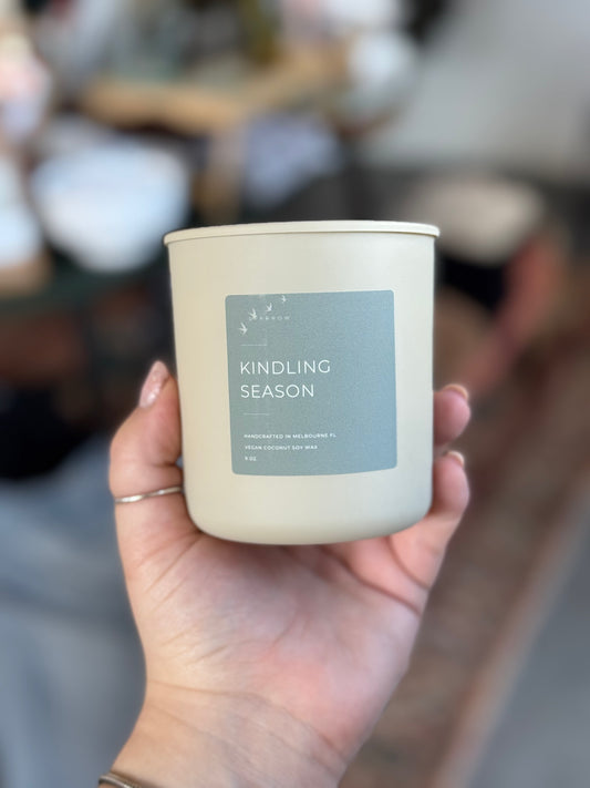 Sparrow Kindling Season Candle