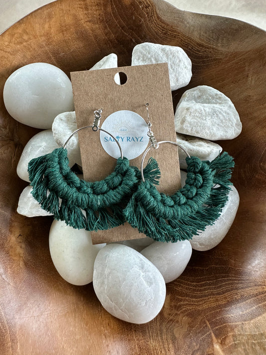 Salty Rayz Fringe Hunter Green