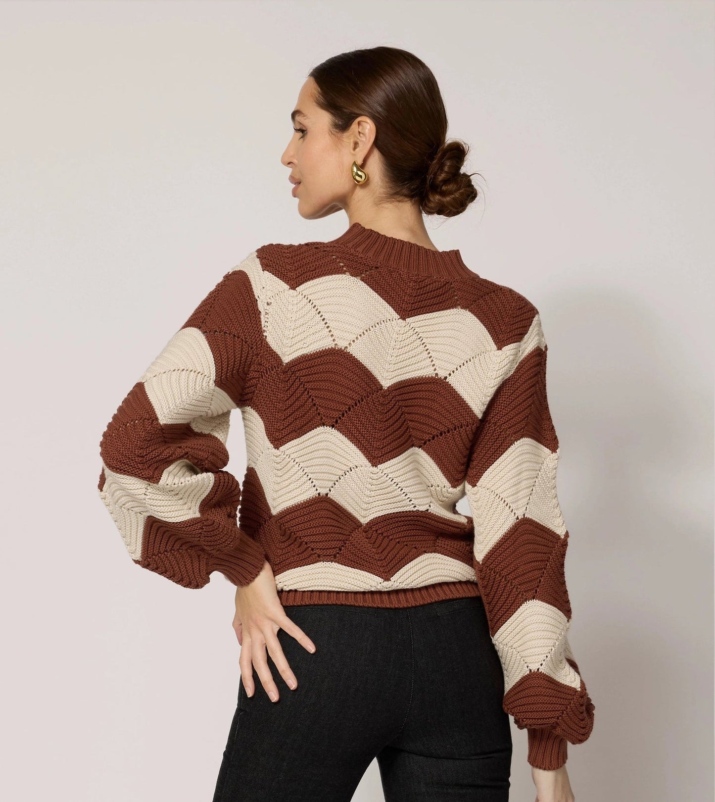 Cleobella Kori Sweater - Terracotta