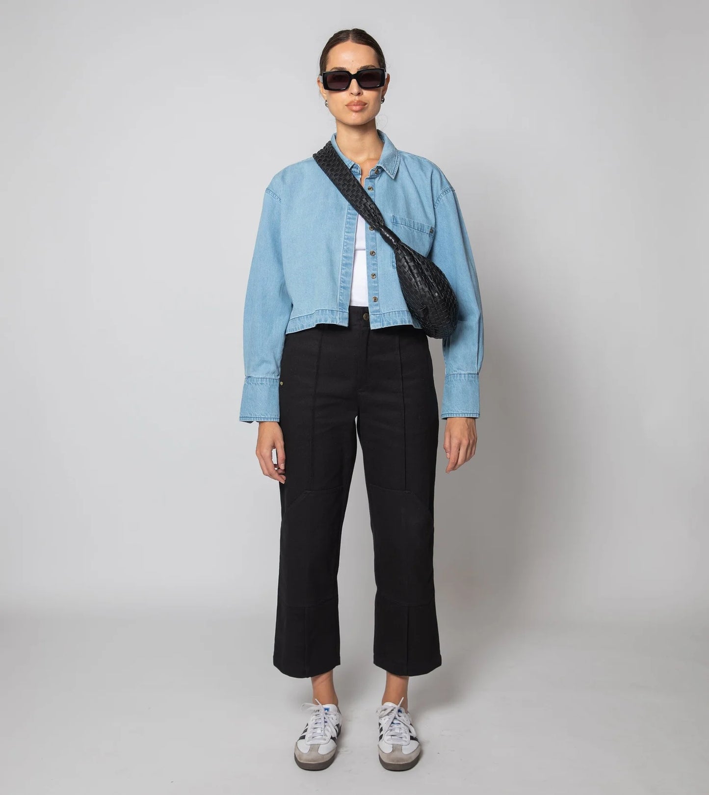 Cleobella Laurel Blouse | Light Denim