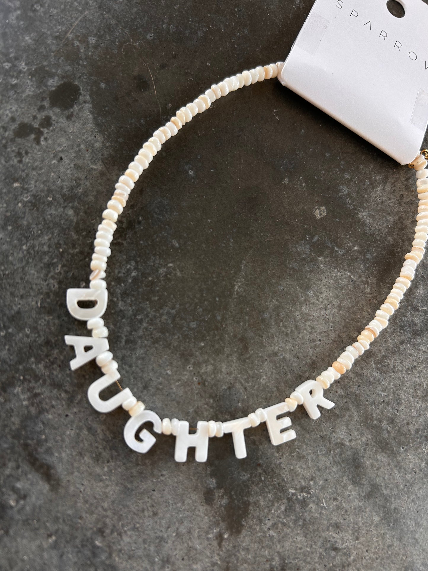 Bonne Mere DAUGHTER Necklace - Shell