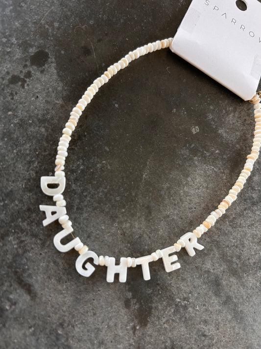 Bonne Mere DAUGHTER Necklace - Shell