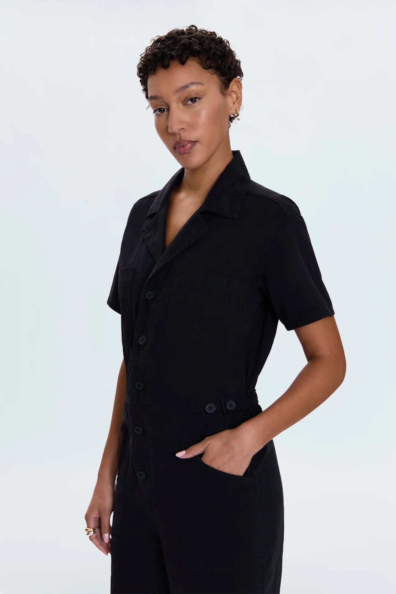 Pistola Grover Jumpsuit - Black