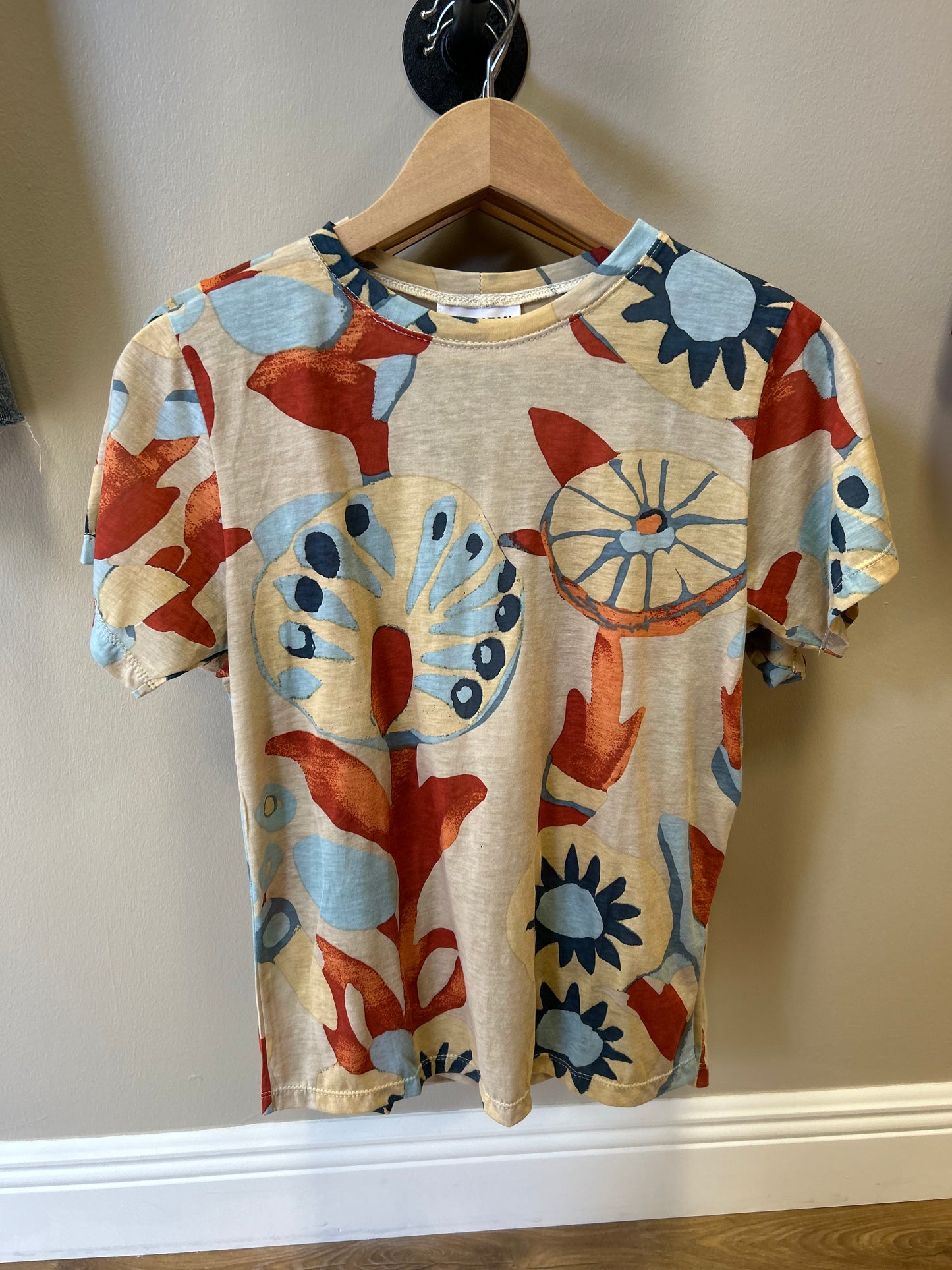 Bel Kazan Mika Tee - Cream Velora