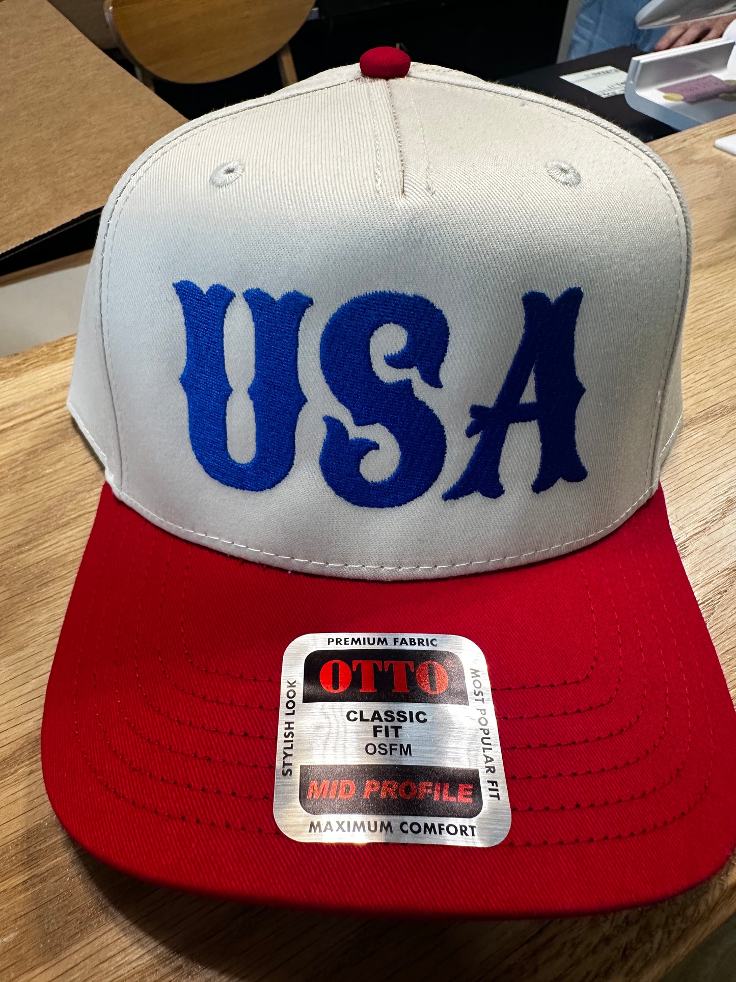 USA Hat- Red