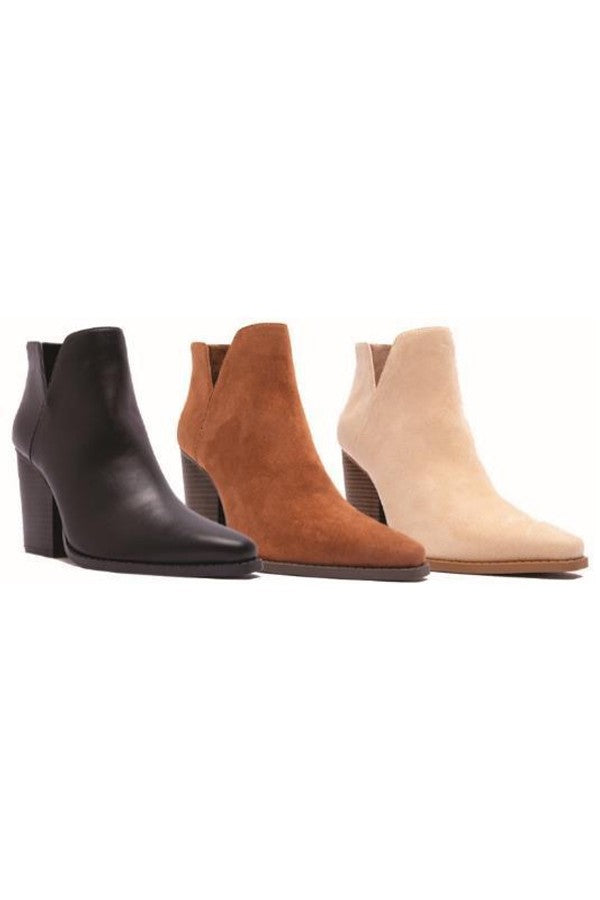 Jace Ankle Boots - Toast Color