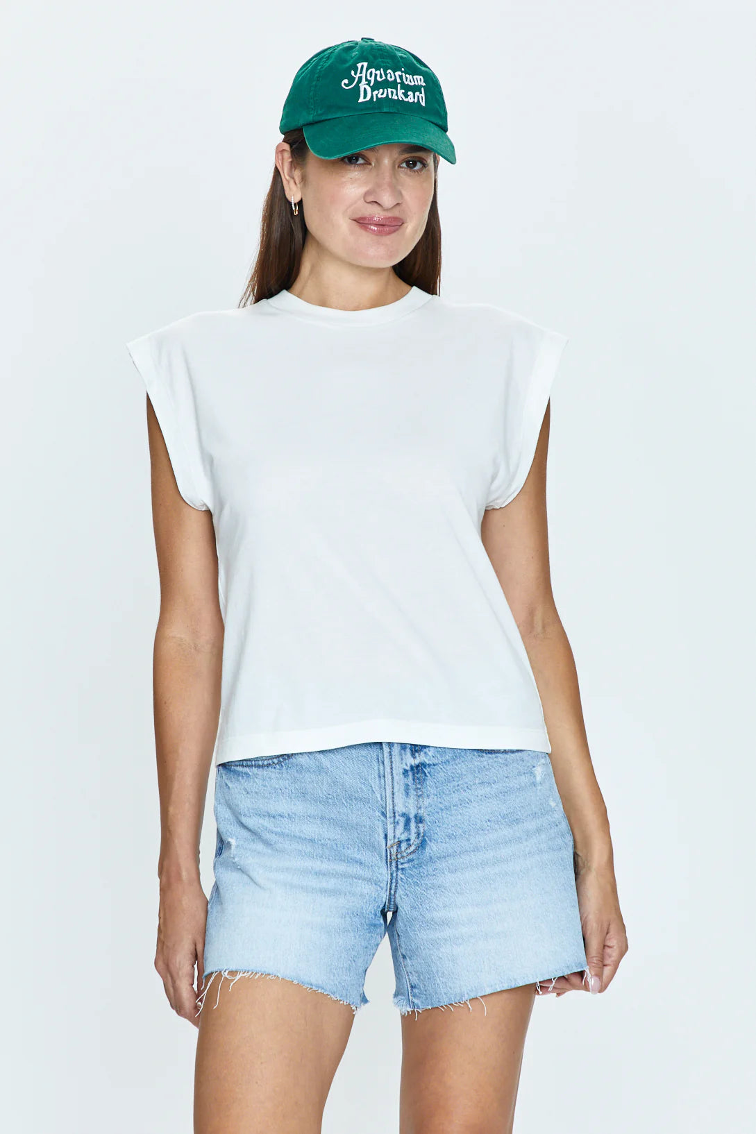 Pistola Marina Muscle Tee - White