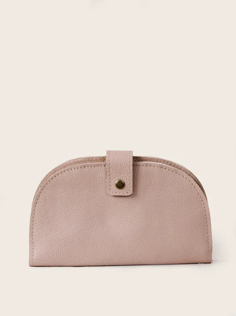 ABLE Marisol Wallet - Pebbled Rose Water