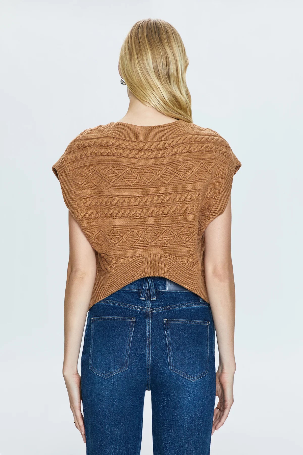 Pistola Marta Sweater Vest - Caramel