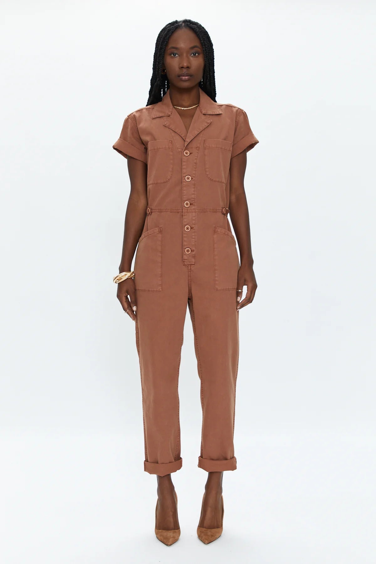 Pistola Grover Jumpsuit - Cinnamon