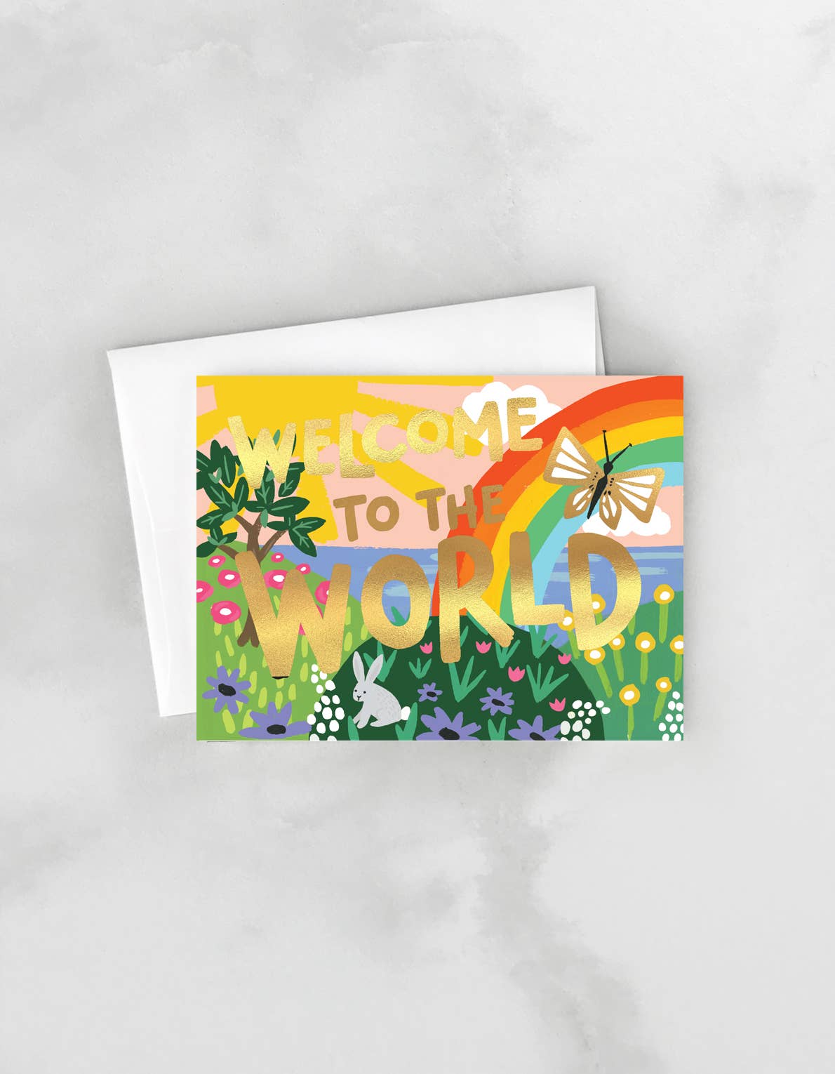 Welcome To The World Card