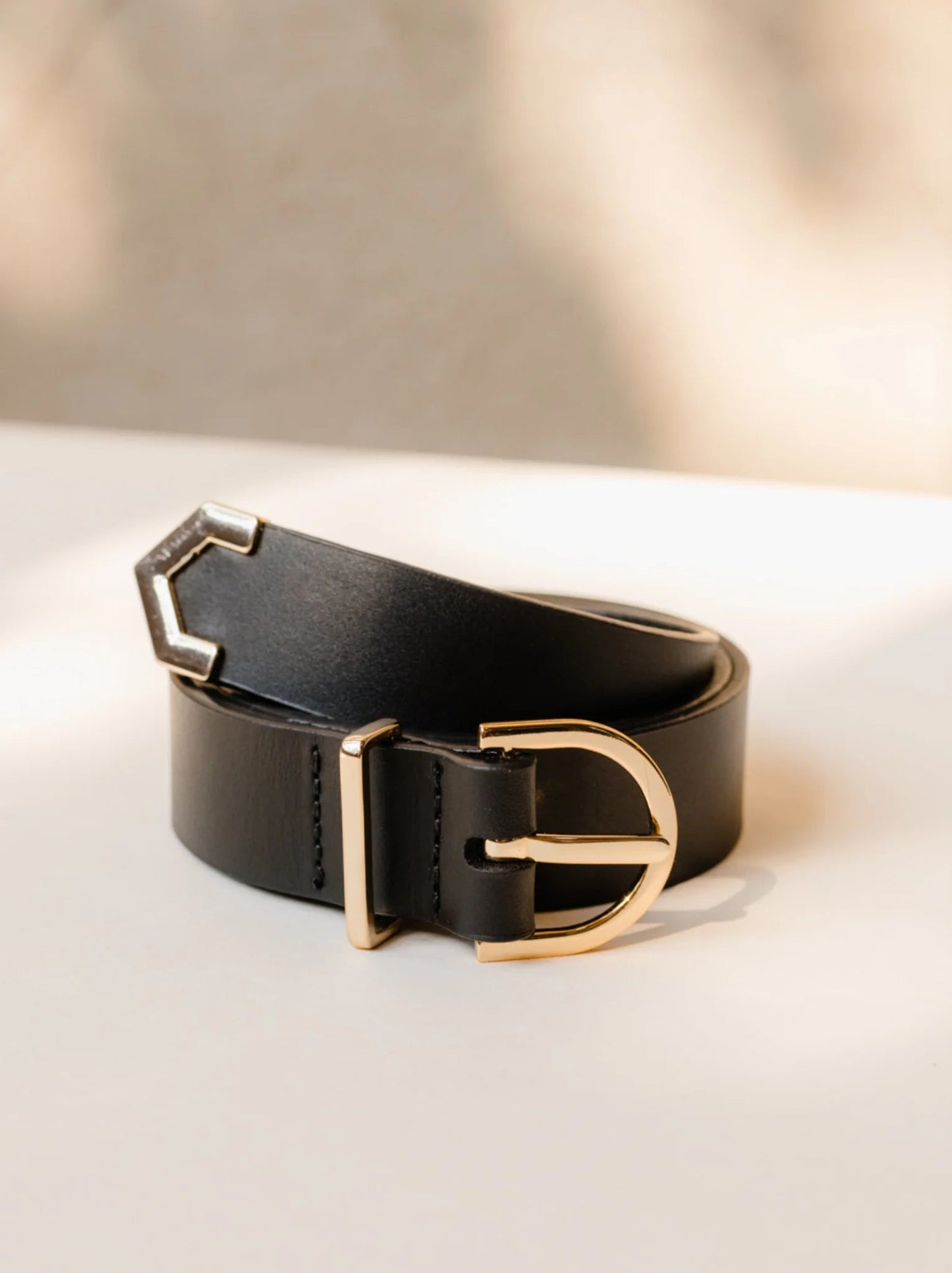 ABLE Ashlyn Belt - Black - SPARROW